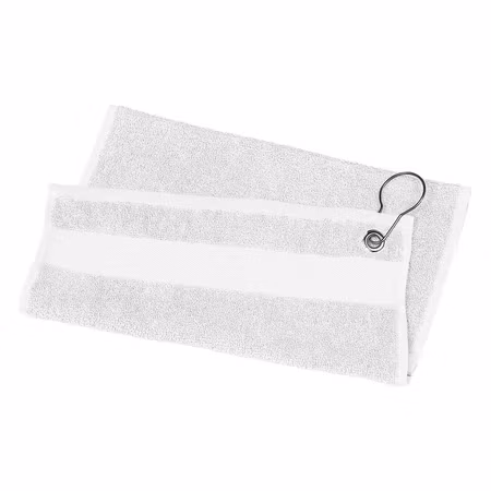 Golfhandduk i bomull med karbinhake 50 × 30 cm | PROACT®
