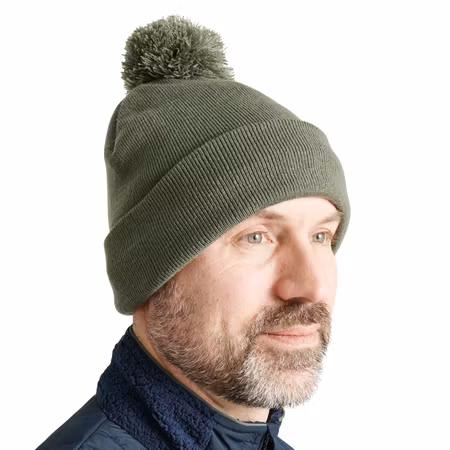 Stickad mössa med fleecefoder unisex | Abacus