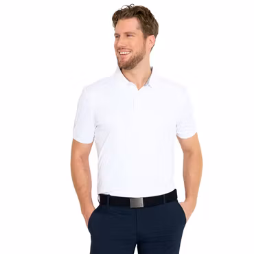 Golfpiké i återvunnen polyester för herr | Abacus