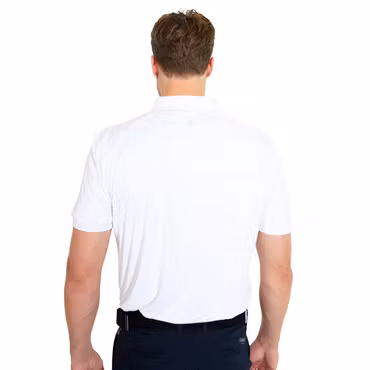 Golfpiké i återvunnen polyester för herr | Abacus