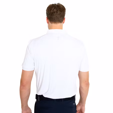 Golfpiké i återvunnen polyester för herr | Abacus