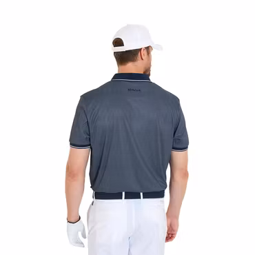 Golfpiké med DryCool och kontrastdetaljer för herr | Abacus