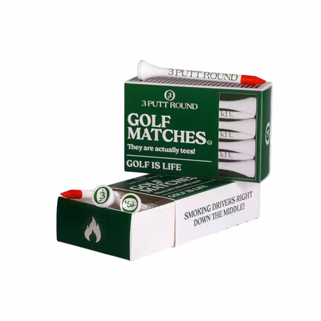 Peggar i tändsticksask 12-pack | 3 PUTT ROUND