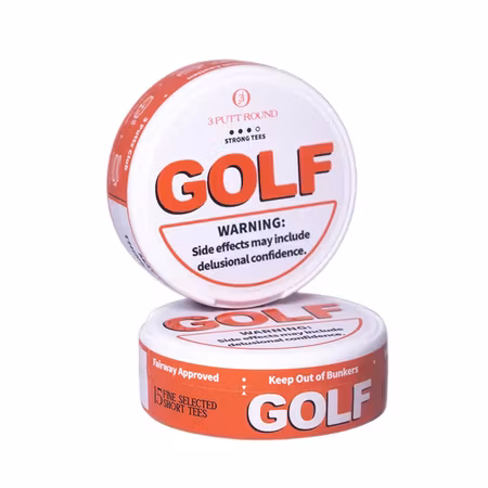Peggar i snusdosa - 15-pack | 3 PUTT ROUND