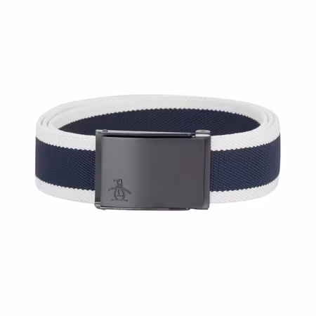 Elastiskt randigt golfbälte för herr | Original Penguin