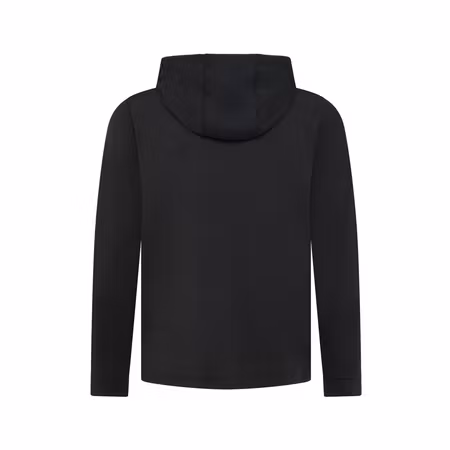 Svart golfhoodie med fukttransporterande stretch för herr | Original Penguin