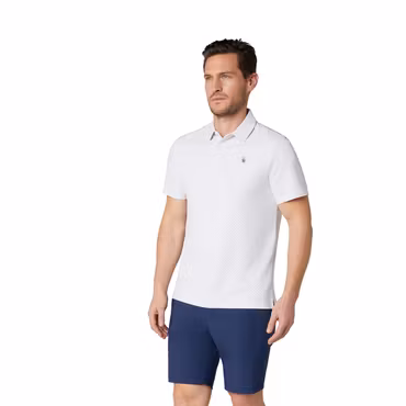 Golfpiké med Pete's Bow Tie-mönster för herr | Original Penguin