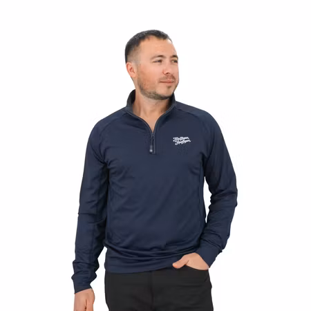 Golftröja med kvartdragkedja herr | Mulligan Hooligan®