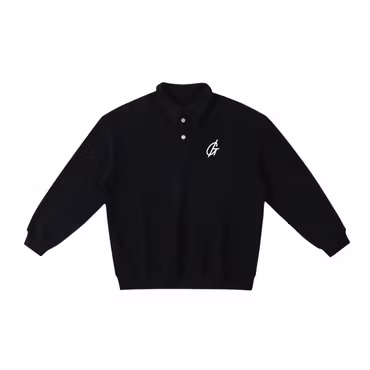Golftröja i fleece med polokrage - House Polo Sweatshirt | Gamblin´Golf
