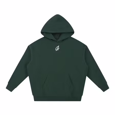 Kraftig golfhoodie i bomullsblandning - Heavyweight Fairway Hoodie | Gamblin´Golf