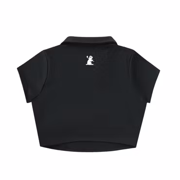 Croppad golfpolo dam - Scratch Crop Polo | Gamblin´Golf