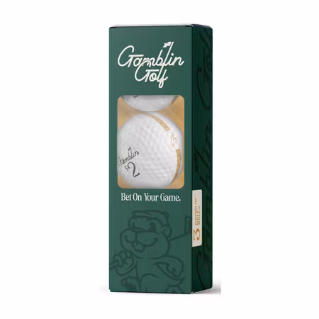 Golfbollar 3-pack | Gamblin Golf