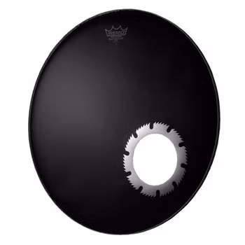 REMO 5" Sawblade port for frontskinn basstromme