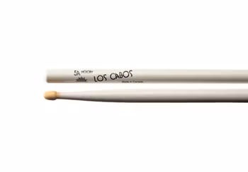 Los Cabos 5A Hickory White Wood Tip trommestikker (1 stk)