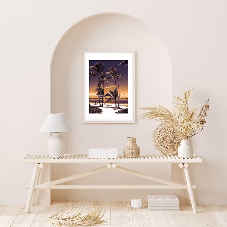 Artwork Dreams White Sunset