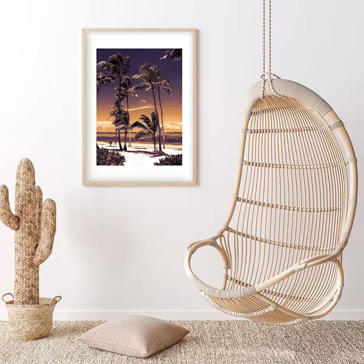 Artwork Dreams White Sunset