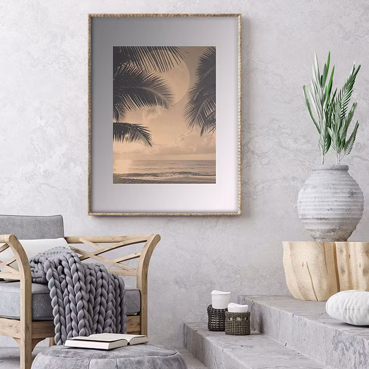 Artwork Miracle Tranquility Gray Planet