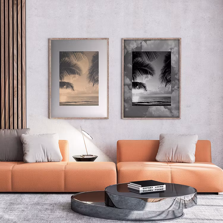 Artwork Miracle Tranquility Black White