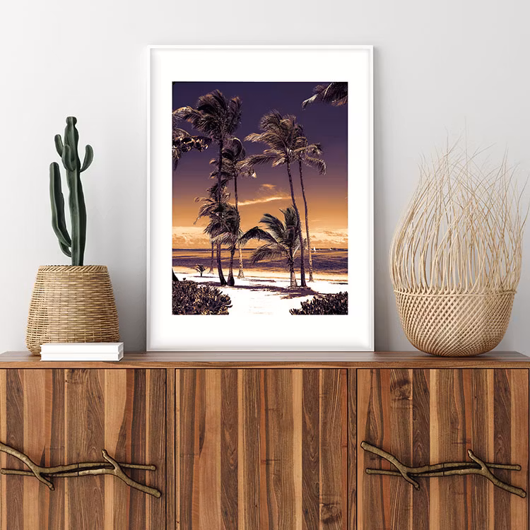 Artwork Dreams White Sunset