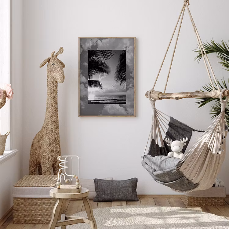 Artwork Miracle Tranquility Black White