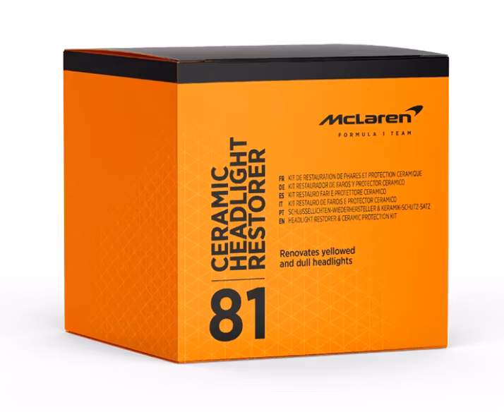 MCLAREN™ CERAMIC HEADLIGHT RESTORER KIT 81