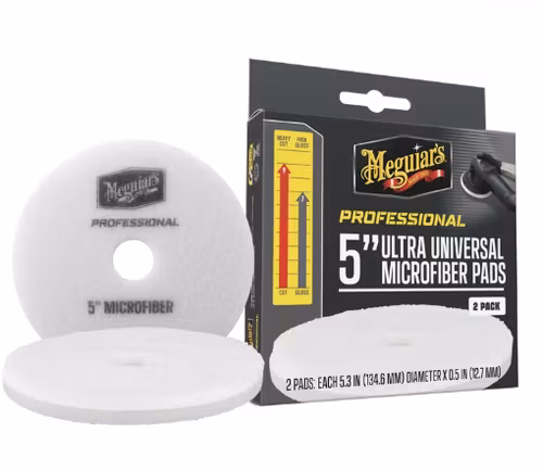 Professional Microfiber Pads 5" 2-pack
