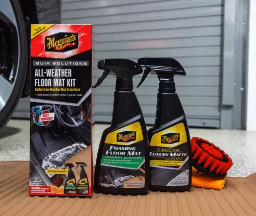 Foaming Floor Mat & Carpet Cleaning Kit
