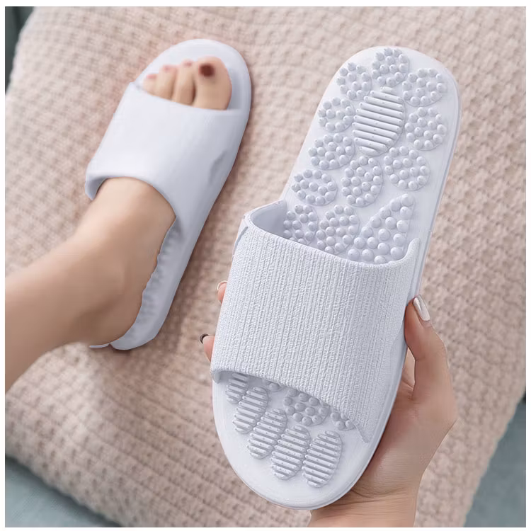 Fotmassagetofflor (grå)