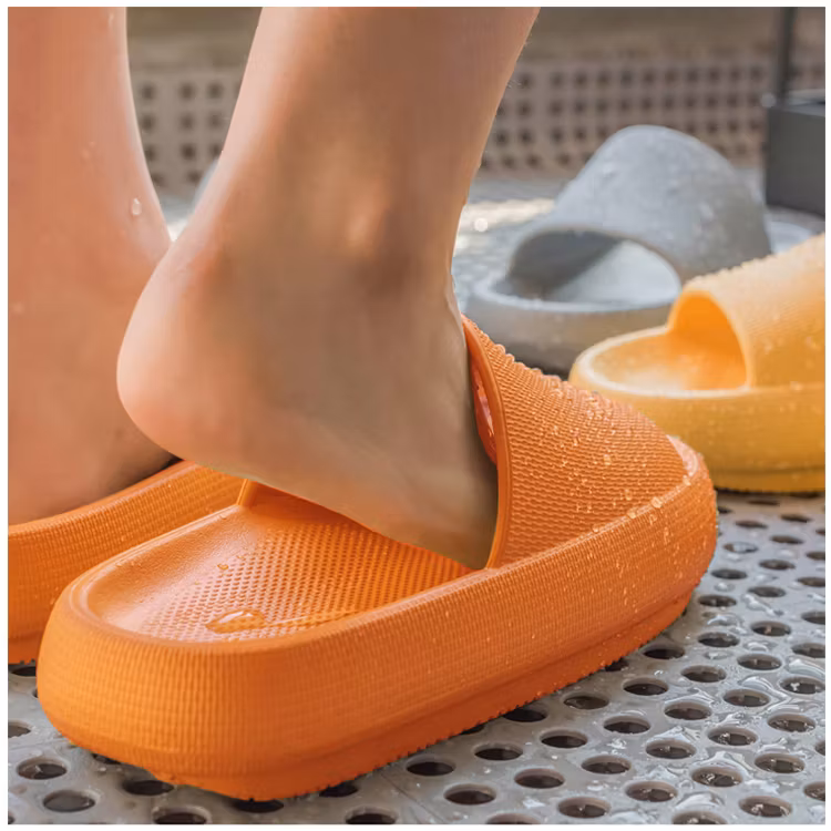 Supermjuka tofflor (orange)