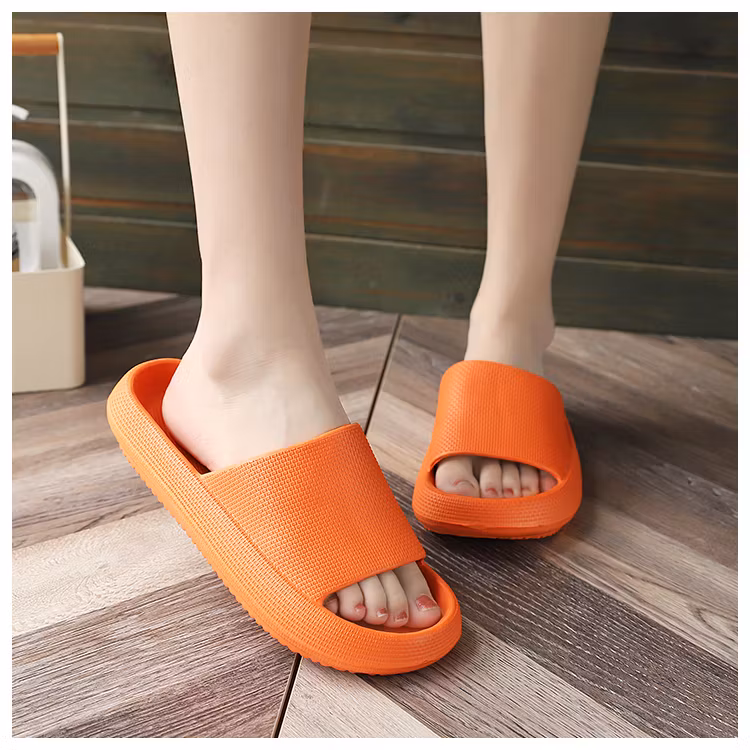 Supermjuka tofflor (orange)