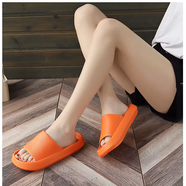 Supermjuka tofflor (orange)