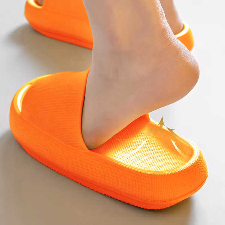 Supermjuka tofflor (orange)