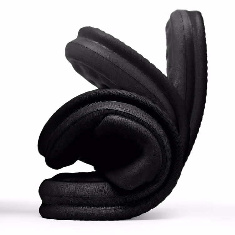 Extra mjuka tofflor (svart)