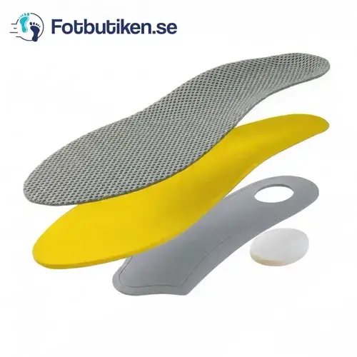 Inläggssulor överpronation