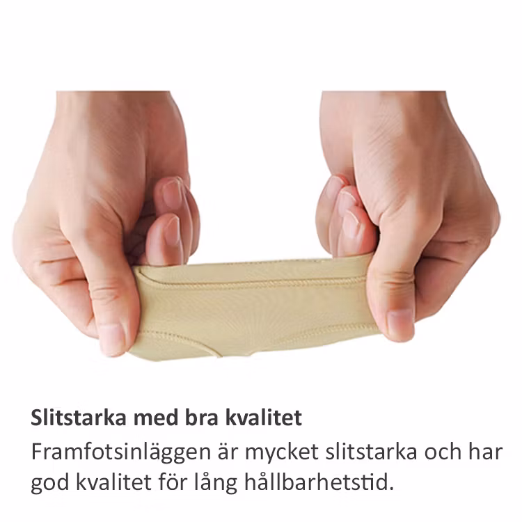 Mjukt framfotsinlägg
