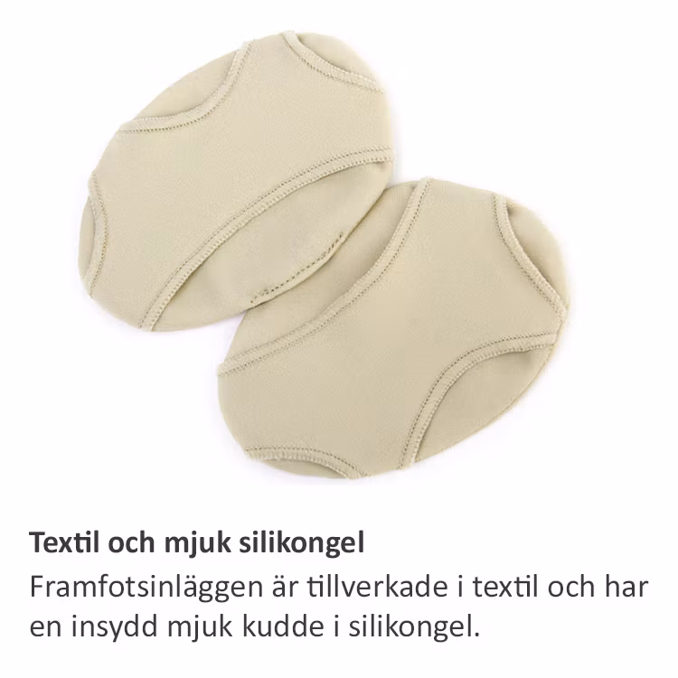 Mjukt framfotsinlägg