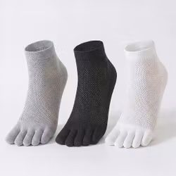 Ankelhöga tåstrumpor (3-pack)