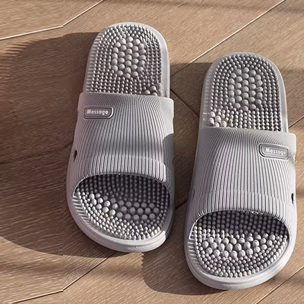 Massagetofflor rosa (Zonterapi)