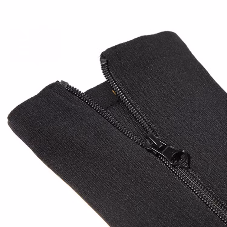 Stödstrumpor blixtlås