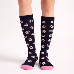 Stödstrumpor med tassar