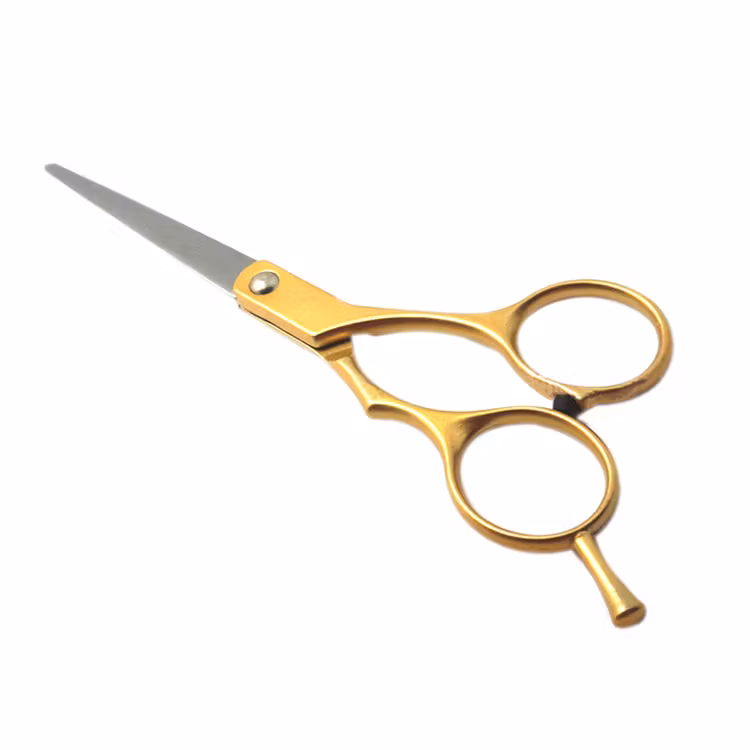 Frisörsaxar basic (guld 2st)
