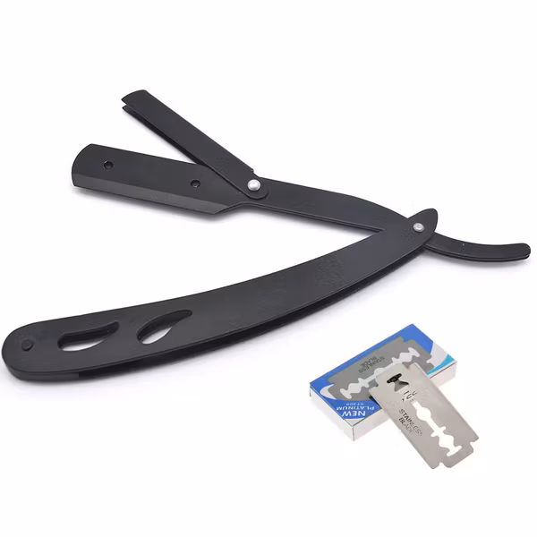 Svart rakhyvel (10 rakblad)