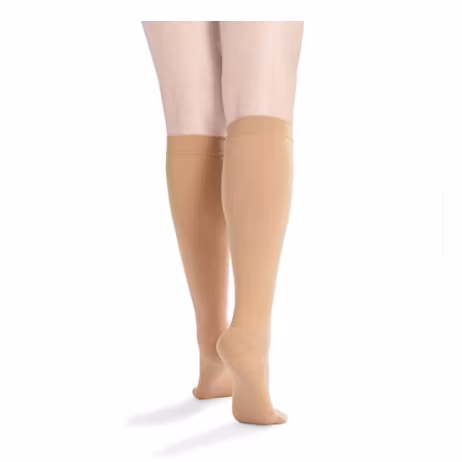 Stödstrumpor beige