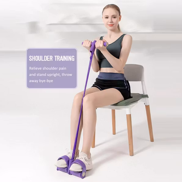 Träningsband med handtag