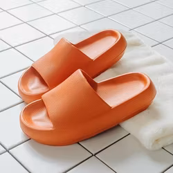 Supermjuka tofflor (orange)