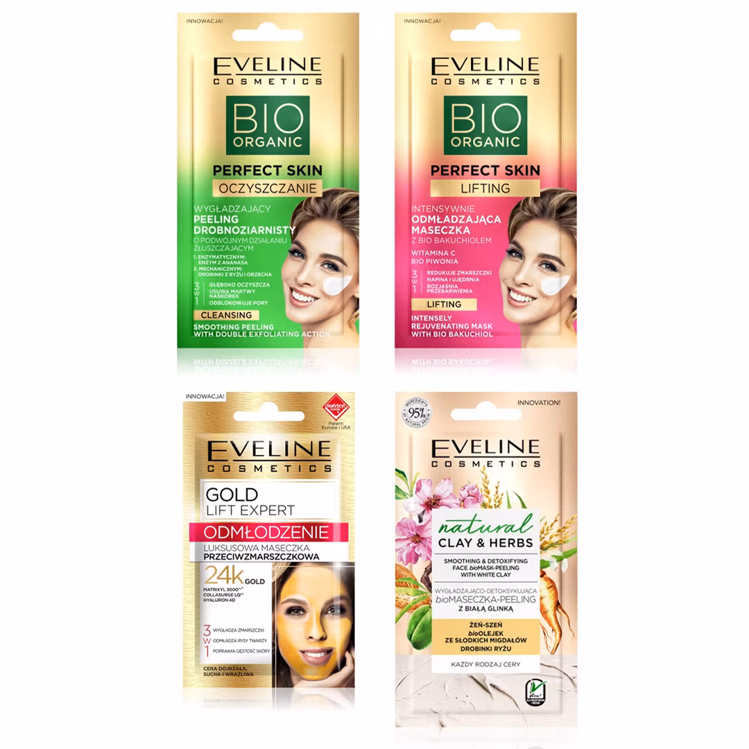 Ansiktsmasker paket (4st)