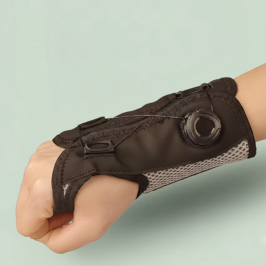 Handledsstöd med vridknapp