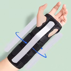 Handledsstöd med skena