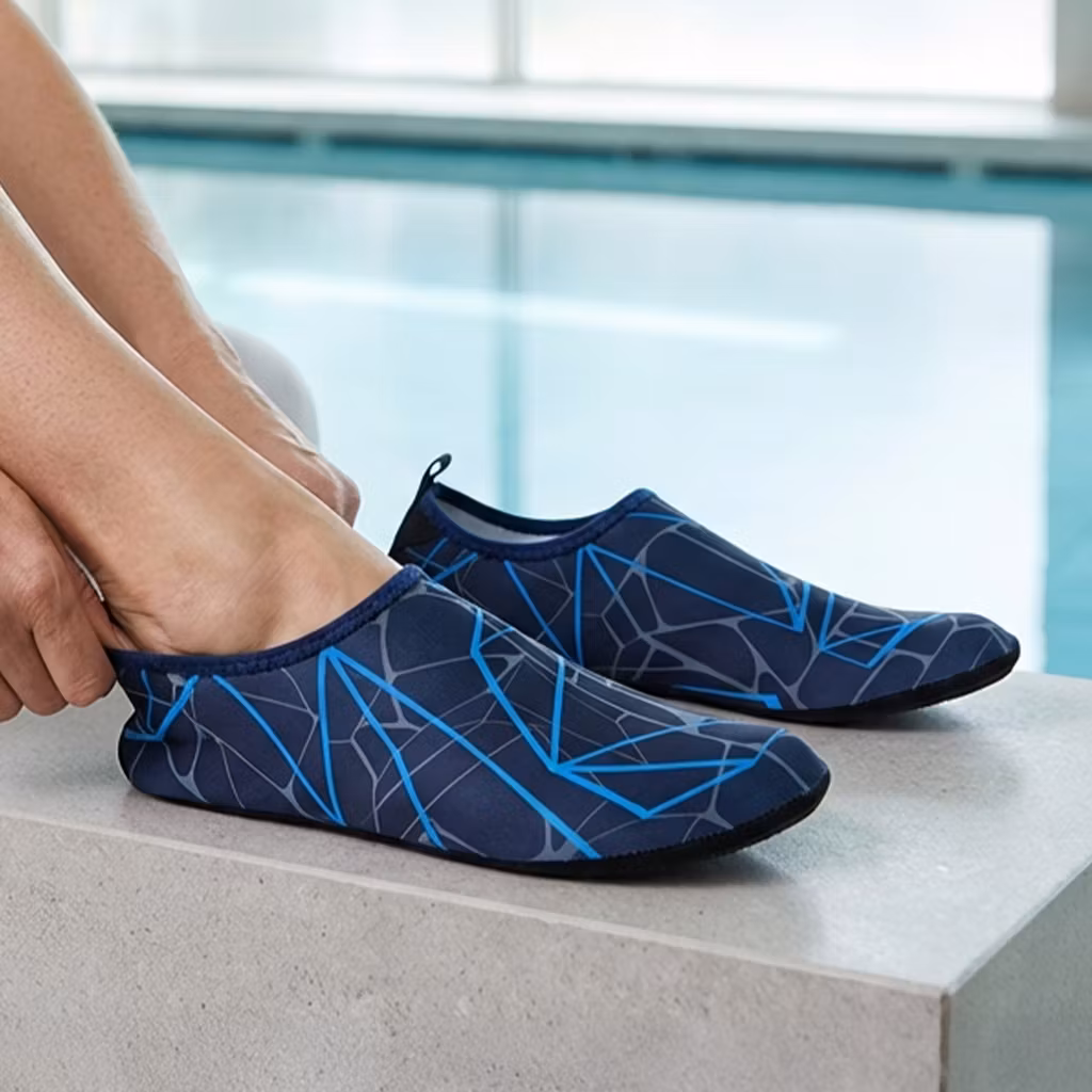 Strandskor (Svart & blå)