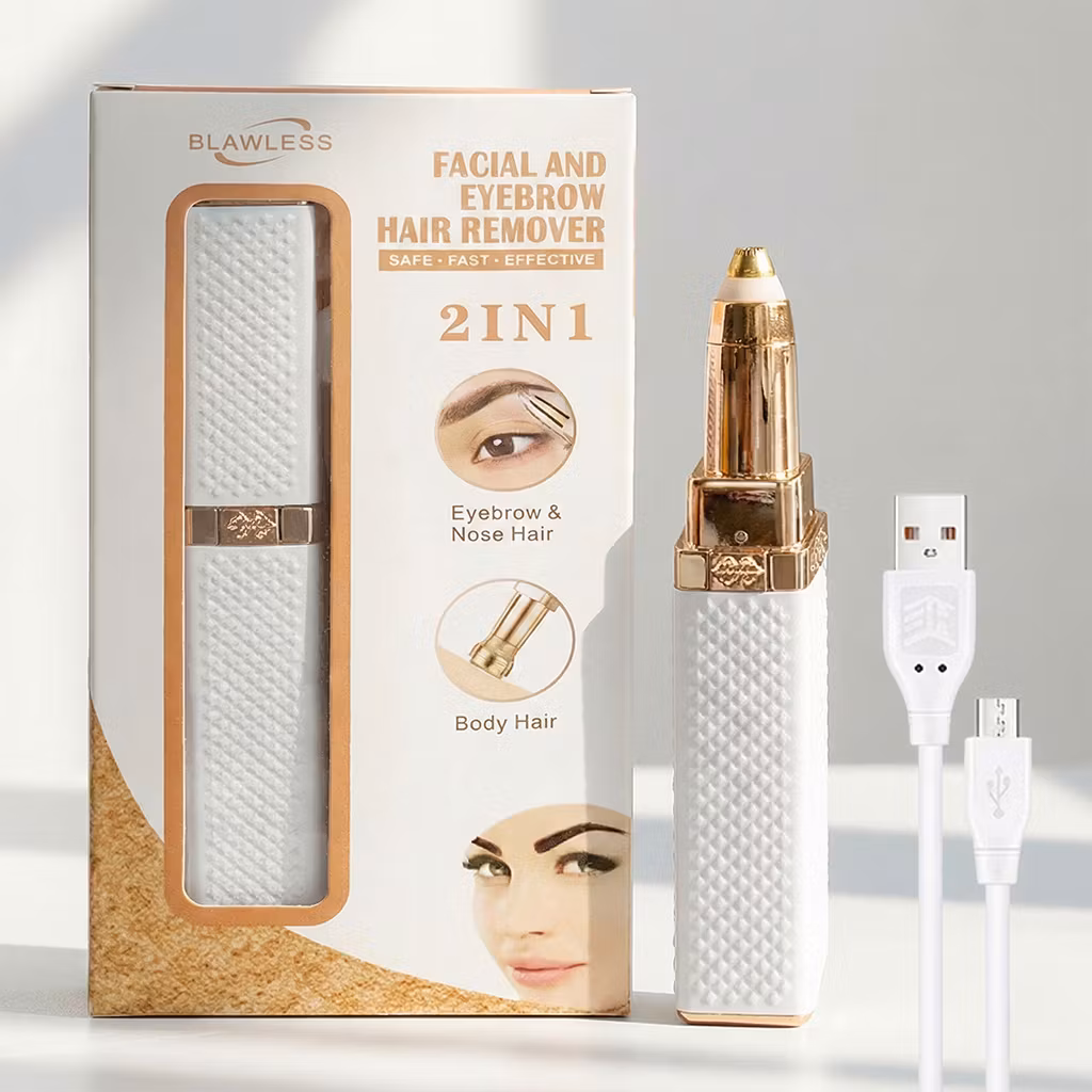 Trimmer för ögonbryn och ansiktshår